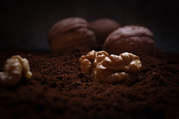 organic walnuts, lots of protein in walnuts