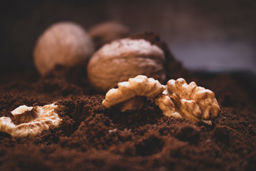 organic walnuts, lots of protein in walnuts