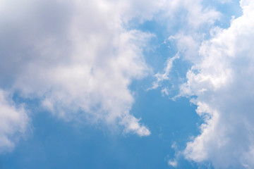 blue sky with clouds background 