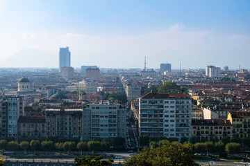 トリノ 街並み モンテ・デイ・カプチーニから