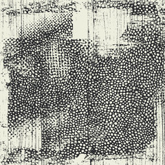 Drawing Halftone Textures. Hand Drawn Abstract Background. Vector Illustration