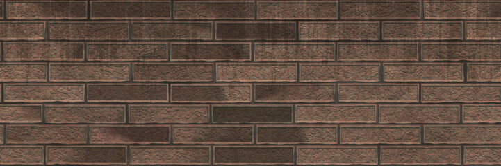 Brick wall background. 3d illustration pattern