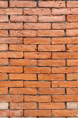 Brown brick wall texture background