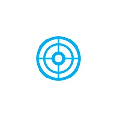 Target icon vector