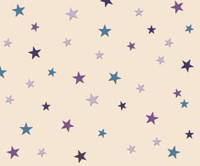 seamless pattern with stars background