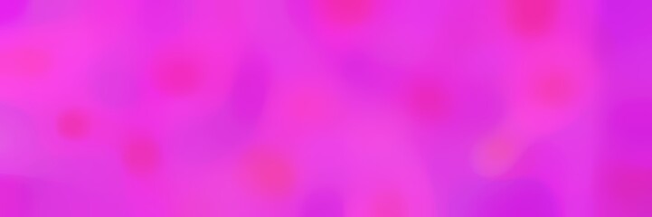 blurred horizontal background with neon fuchsia and medium orchid colors and free text space