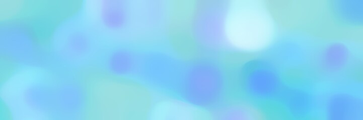 blurred horizontal background with sky blue, baby blue and light blue colors and free text space