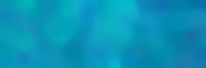 smooth horizontal background with light sea green, dark turquoise and strong blue colors and space for text