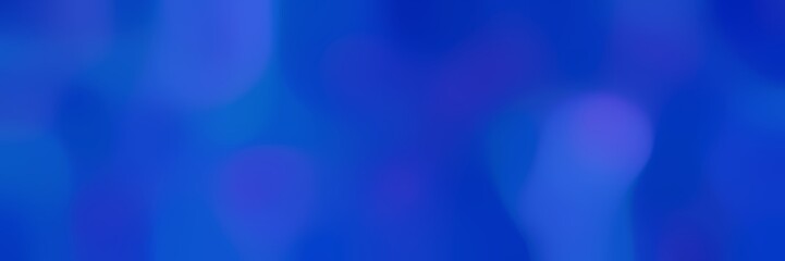 soft blurred horizontal background with strong blue, royal blue and dark blue colors and space for text