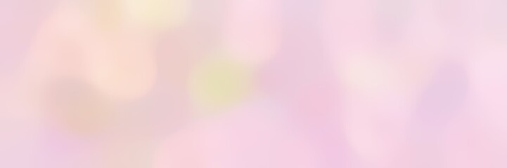 blurred horizontal background with pastel pink, baby pink and antique white colors and free text space