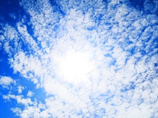  blue sky with cloud background