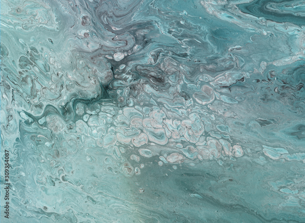 Canvas Prints flow liquid texture colorful