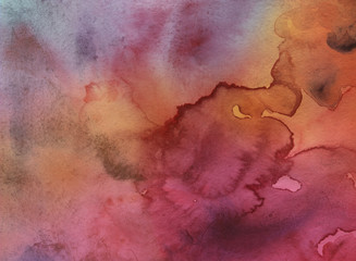 holi abstract watercolor background concept