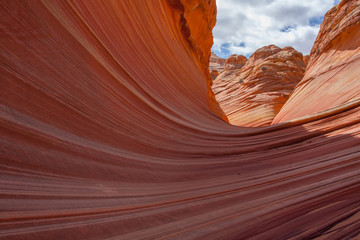 The majestic Wave formation in Arizona's North Coyote Buttes.