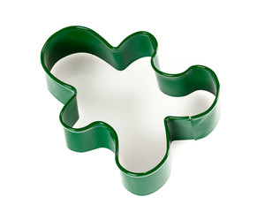 Obraz premium ginger bread man cookie cutter