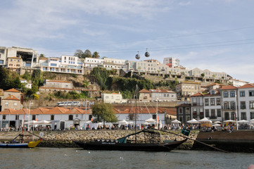 Fototapeta na wymiar ribeira von Porto