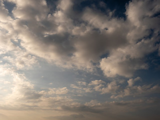 Abstract cloudy sky background.