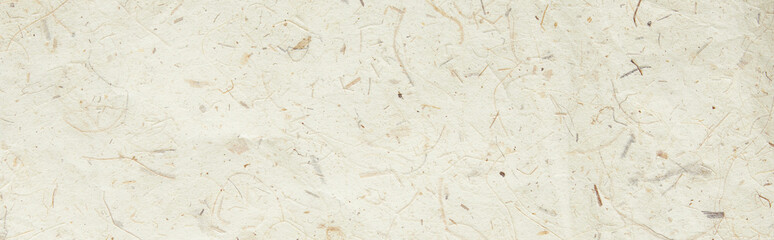 top view of empty vintage paper texture, panoramic shot