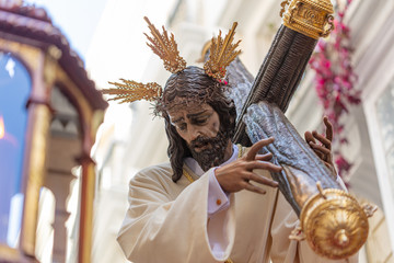  Jesus Nazareno del amor, procesiones de semana santa en las calles de Cádiz, España, © Sharonie.com