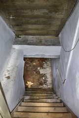 Stairs to the basement