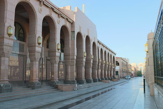 L Madina Al Munawara Streets - Medina/Saudi Arabia - 13 December 2019 