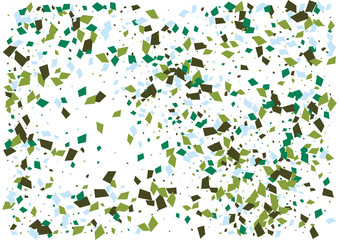 Festive color rectangle confetti background. Abstract frame confetti texture for holiday, postcard, poster, website, carnivals, birthday and children's parties. Cover confetti mock-up. Wedding card