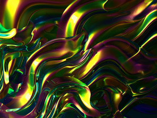 Abstract colorful background. 3d illustration, 3d rendering.