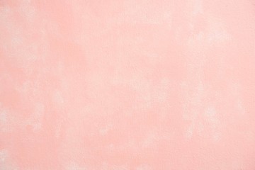 Pink pastel painted wall for background