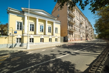 Naklejka premium Rozhdestvensky Boulevard, 13s2.City the Moscow