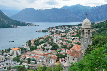 Naklejka na ściany i meble Montenegro, Kotor city