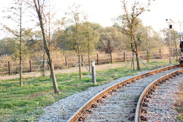railway in the park