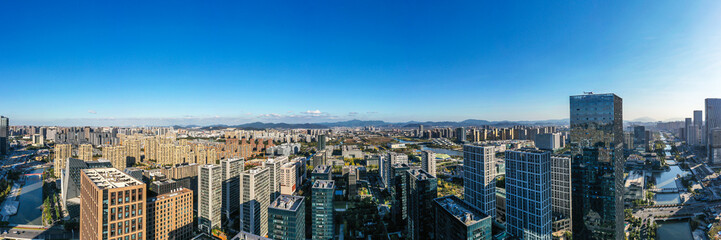 Fototapeta premium ningbo city skyline