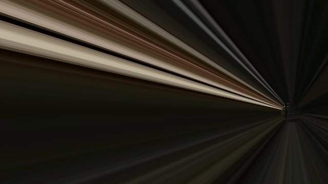 Abstract Tron futuristic motion light trail digital connection communication tunnel beams. Fast tunnel streaks.