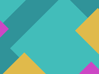 The Amazing of Green and Orange Material Design, Abstract Modern Shape Background or Wallpaper