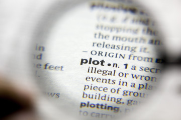 The word or phrase Plot in a dictionary.