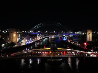 bridge at night