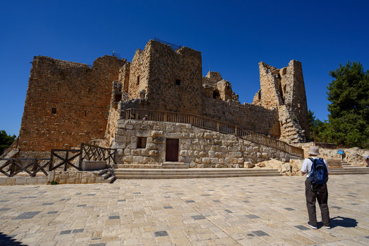 12th century Ajloun Castle also known as Qal'at ar-Rabad