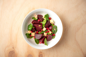 Beetroot Salad with feta cheese
