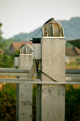 Large solar photovoltaic bracket rotating bearing