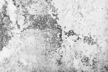 Texture of a concrete wall with cracks and scratches which can be used as a background