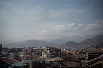 view of city cusco peru