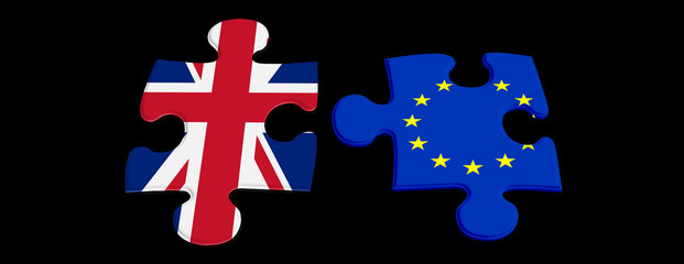 Brexit Konzept - Großbritannien  verlässt die Europäische Union