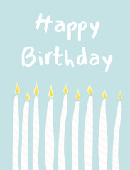 Birthday greeting cards 