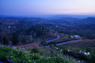Obraz premium aerial view of the city