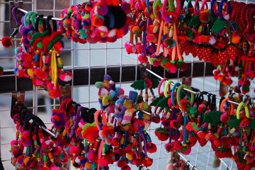 chinese lantern in garden