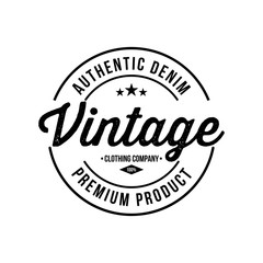 Obraz premium Vintage typography for t-shirt print. Apparel fashion design. Vector illustration - Vector