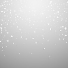 Random falling stars Christmas background. Subtle 