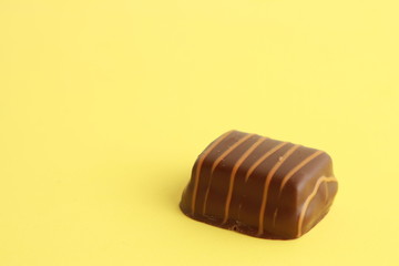 Delicious assorted bonbons cocoa chocolates from Belgium