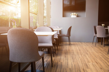 interior modern cafe shop opening