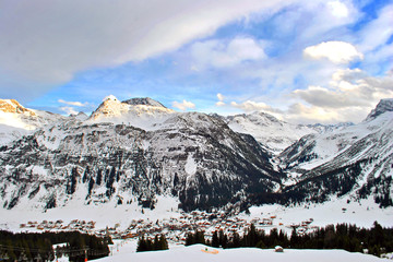 Lech am Arlberg Vorarlberg Austrian Alps Austria